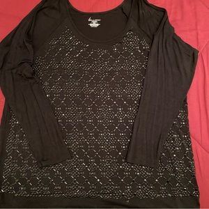 Lane Bryant Cold Shoulder Top